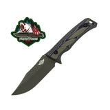 OKNIFE Fortitude Full Tang Fixed Blade Knife with Cerakote