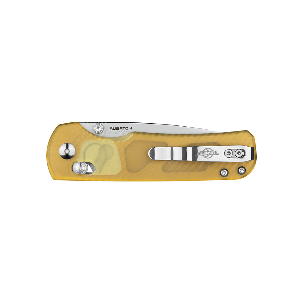 OKNIFE Rubato 4 Rail Lock Folding Pocket Knife