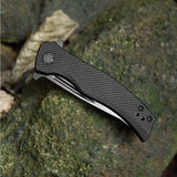 OKNIFE Sentry L2 Tactical Folding Knife with Partially Serrated Blade