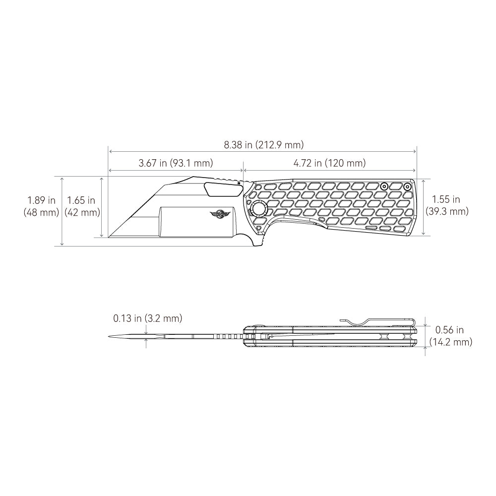 OKNIFE Heron L1 Tactical Folding Knife