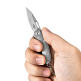 Freeze 5 Mini Premium Titanium Alloy Keychain Folding Knife