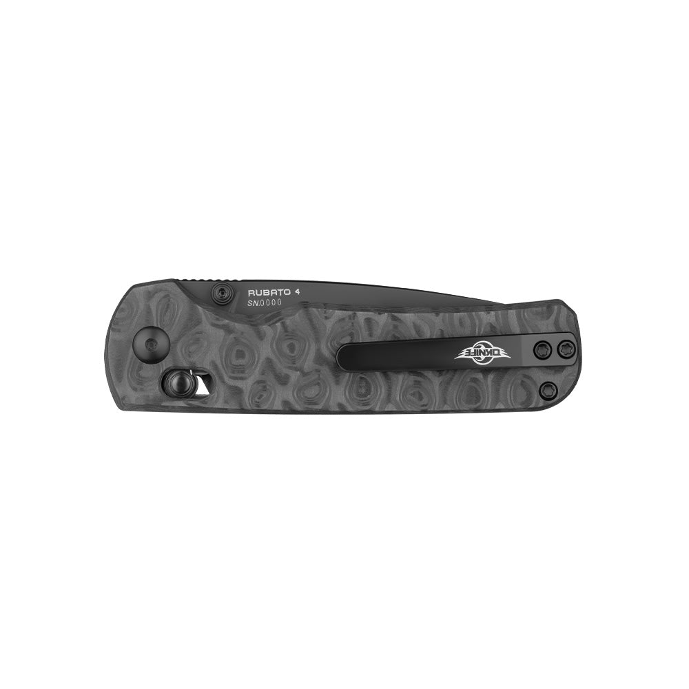 OKNIFE Rubato 4 Rail Lock Folding Pocket Knife