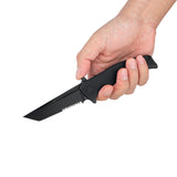 OKNIFE Sentry L2 Tactical Folding Knife with Partially Serrated Blade